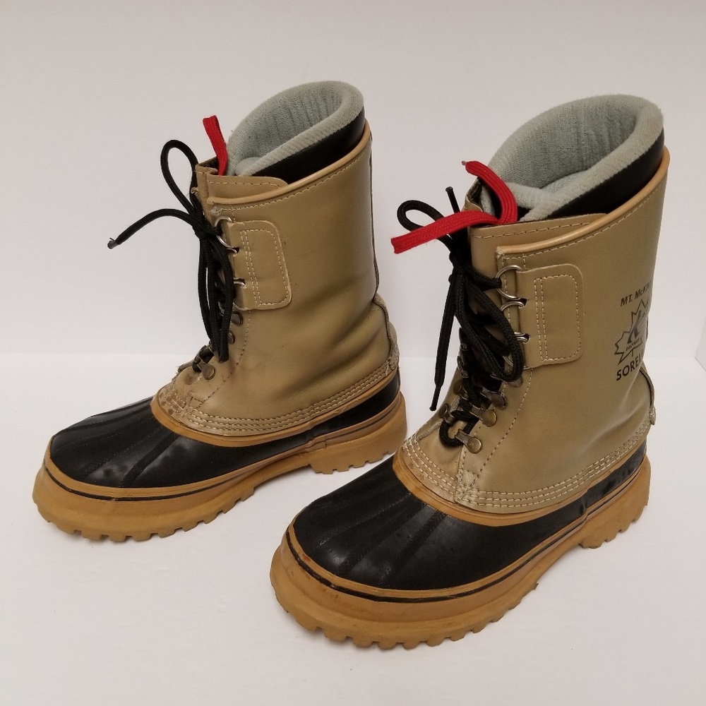 Sorel Men's Rain & Snow Boots - Tan and Black